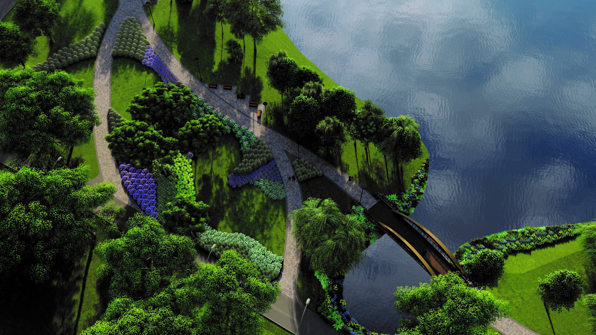 Заступник голови КМДА Валентин Мондриївський презентує концепцію оновлення парку на вулиці Прирічній в Оболонському районі Києва