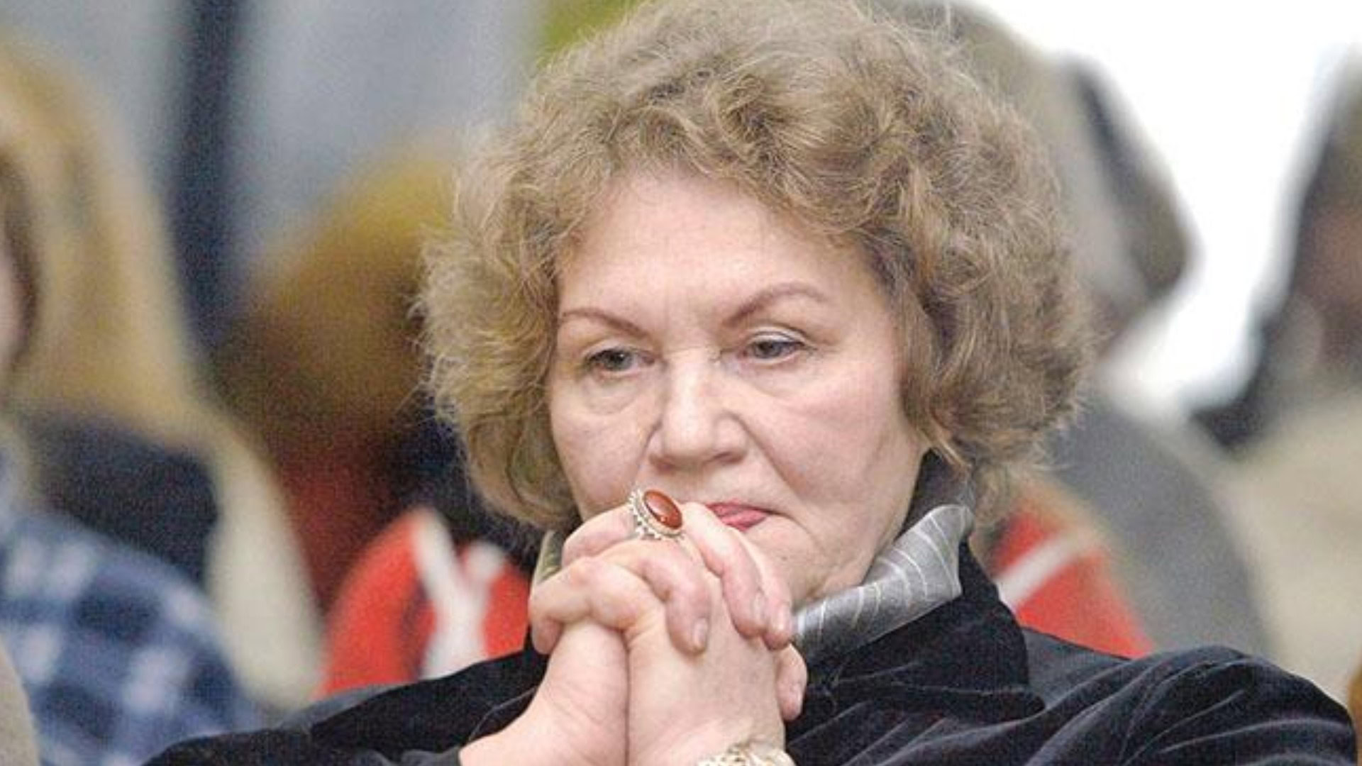 Українська поетеса Ліна Костенко, яка святкує 96-й день народження і залишається у Києві під час війни