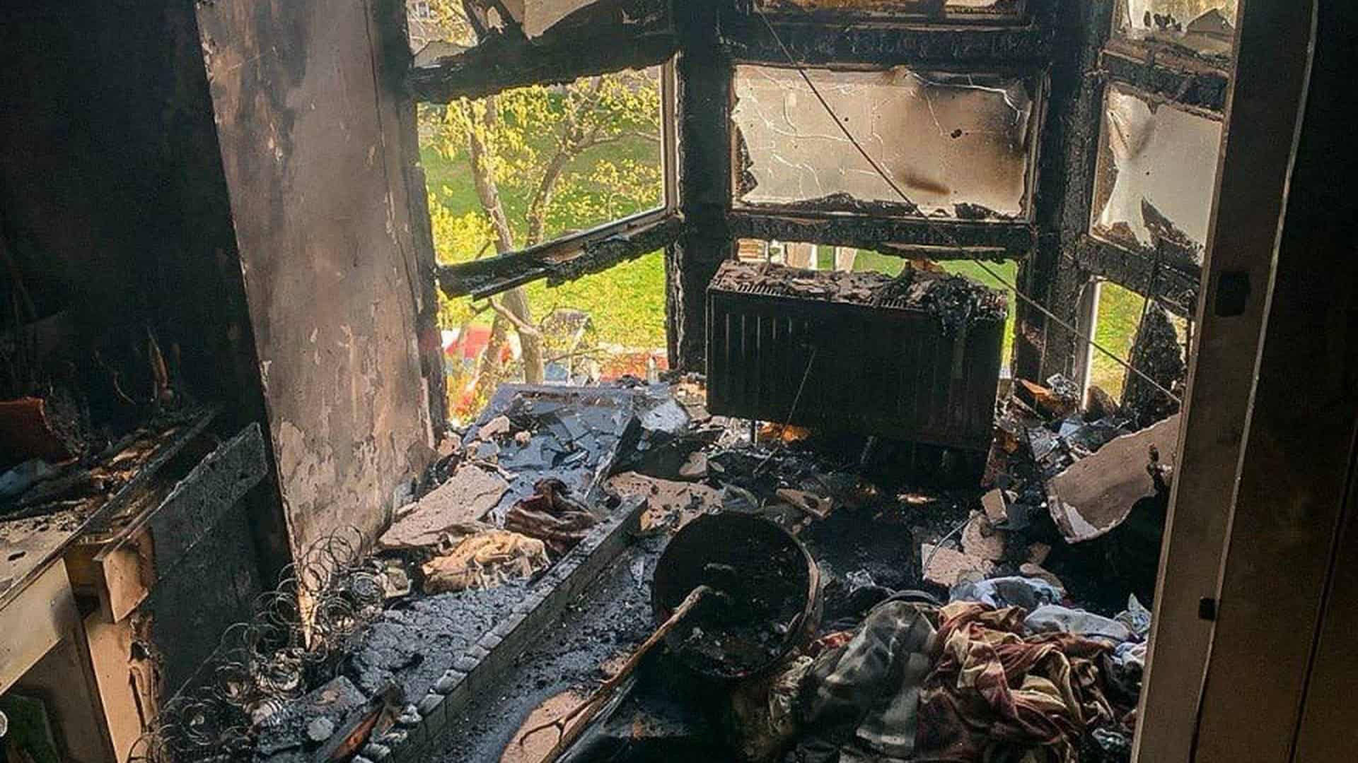 Пожежа у Святопетрівському: врятували 11-річного хлопчика