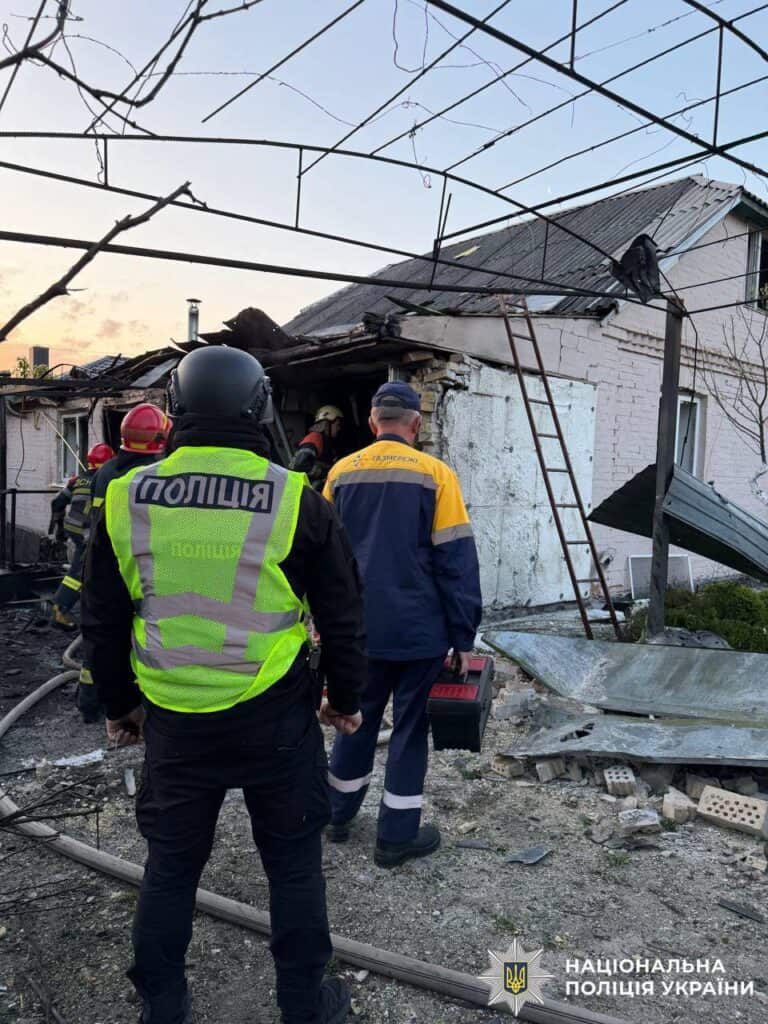 Дрони вдарили по Фастівському району: горів дитсадок