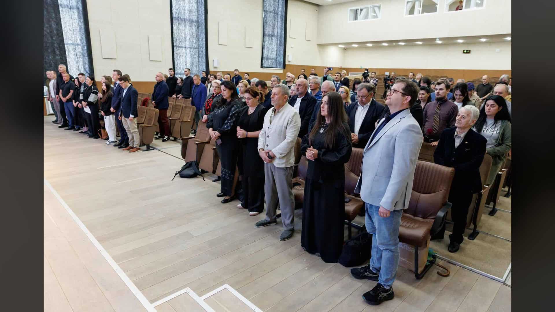 Вечір пам'яті культурного діяча Степана Кубіва у Будинку профспілок у Києві — виступи колег та друзів