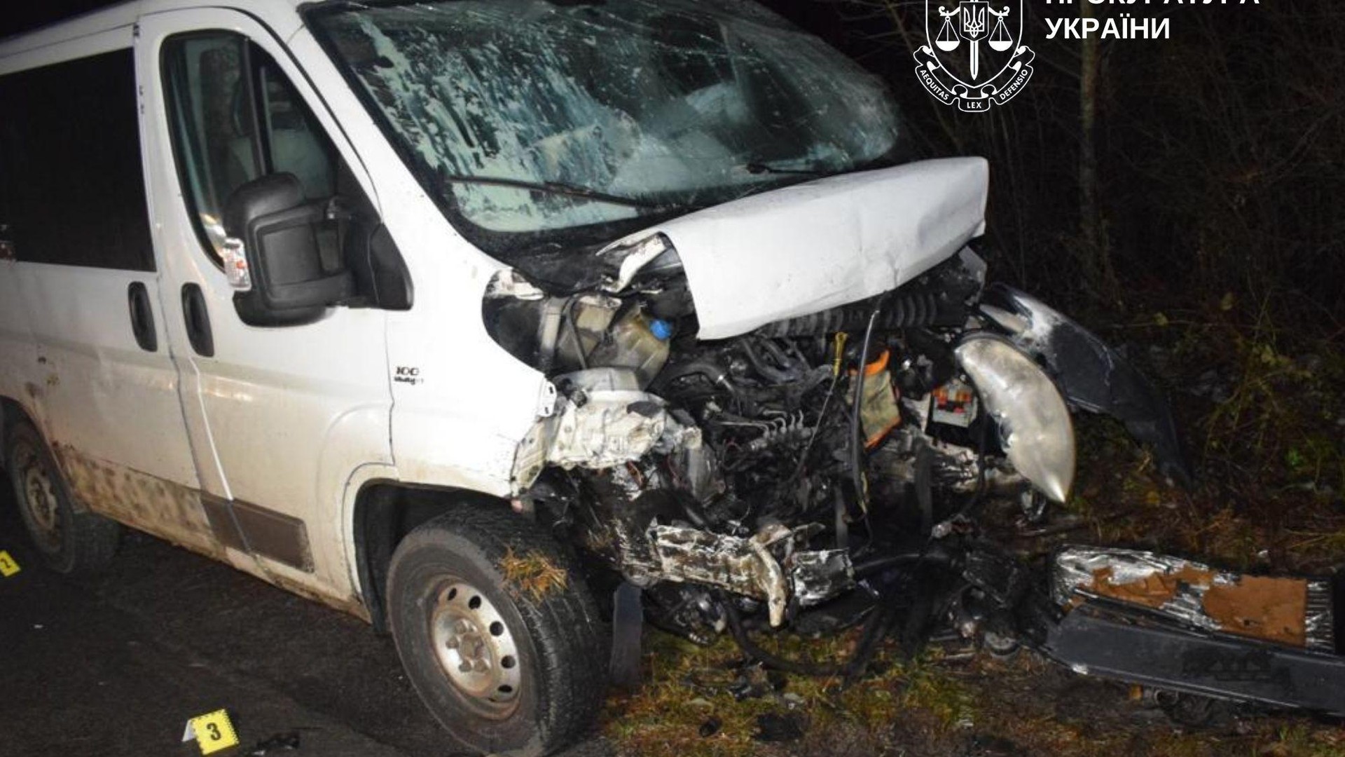 58-річний водій автомобіля FIAT DUCATO засуджений на 6 років за ДТП із двома постраждалими на дорозі до Зазим'я