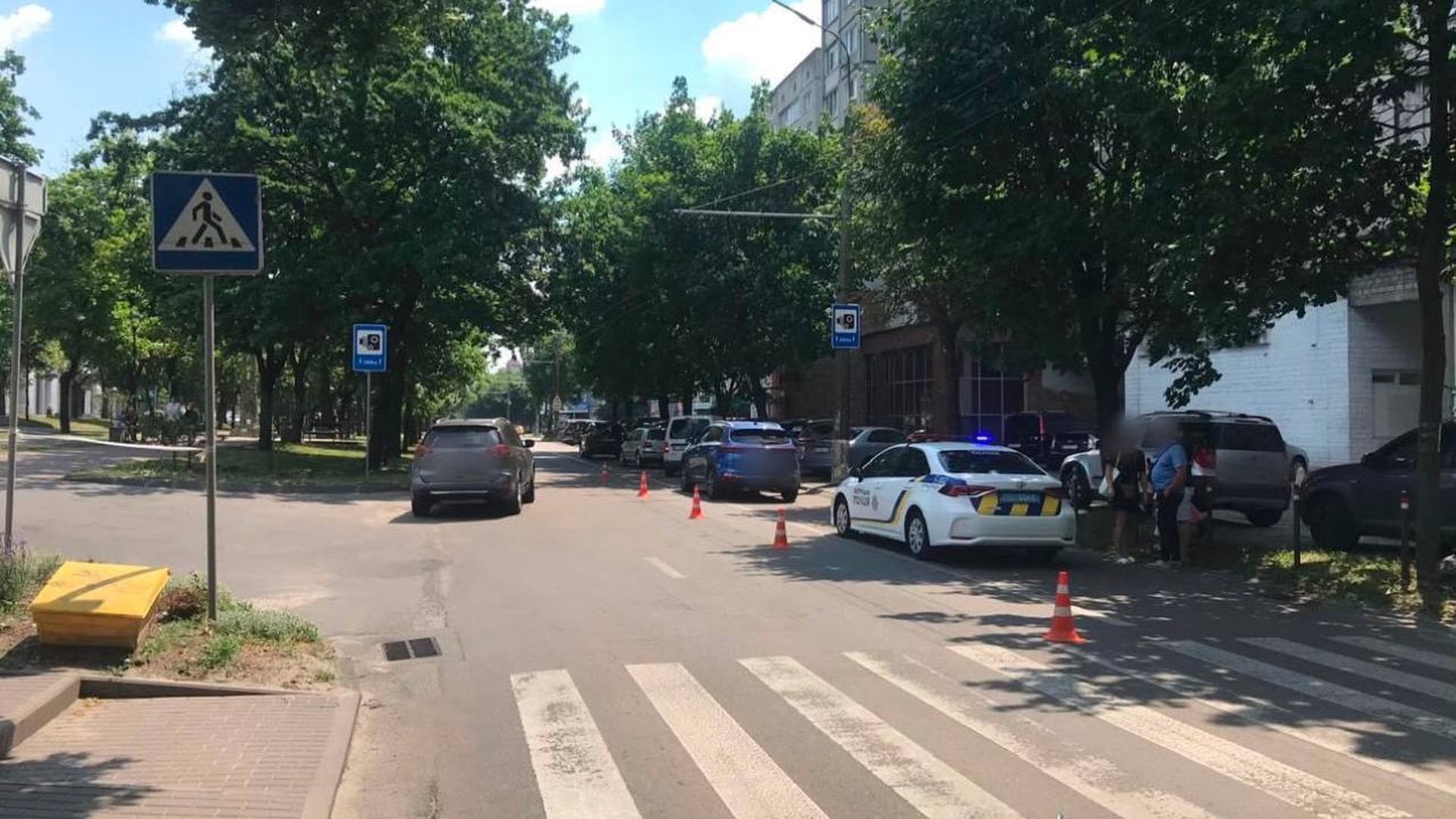 Біля Баришівки водія вирізали з авто після лобового ДТП Місце ДТП на бульварі Олександрійський у Білій Церкві, де Kia Sportage збила 49-річного пішохода на переході
