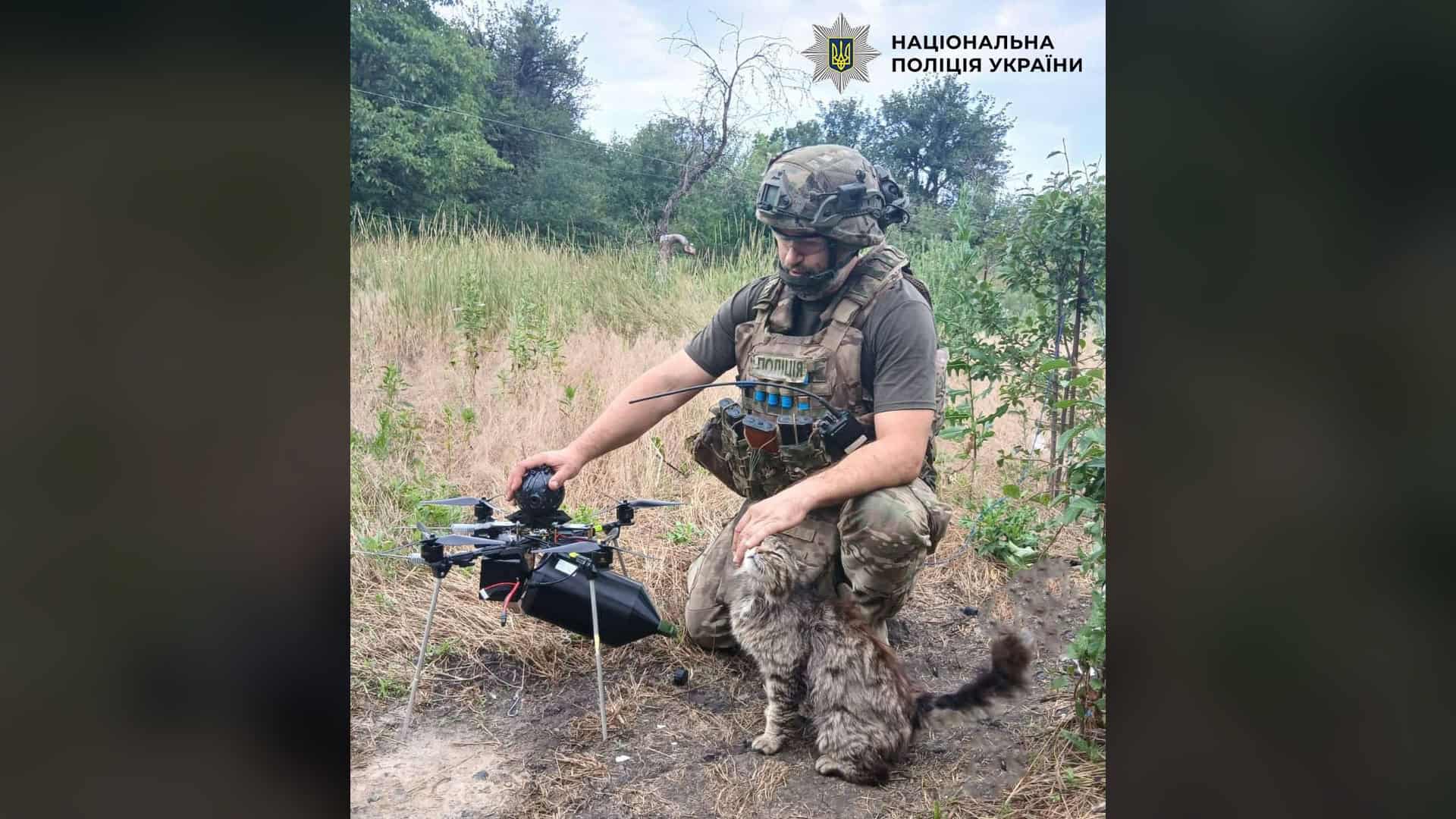 Добровольцю ЗСУ зі США продали фейкову зброю за 3,2 млн грн Кіт Остап на позиціях Стрілецького полку поліції Києва стежить за підготовкою бойового дрона до вильоту