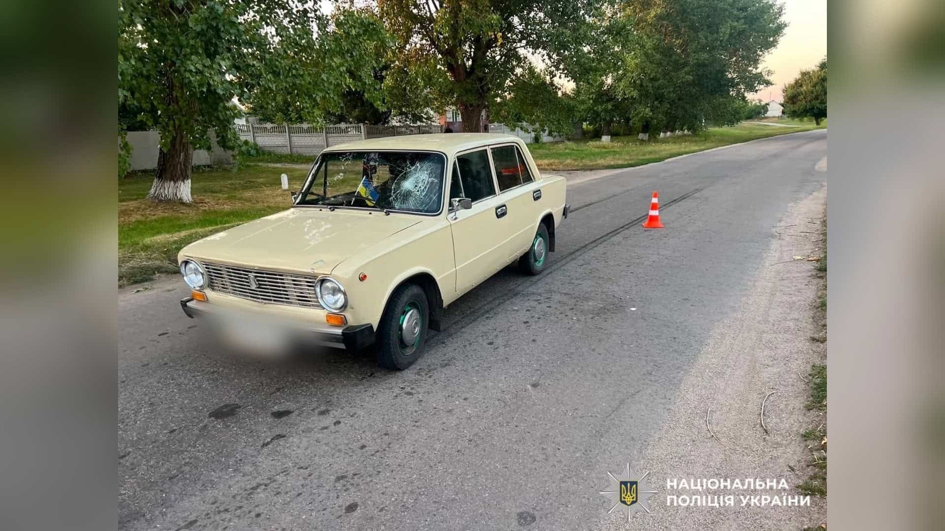 Мозаїки в ямах: у Києві з’явилось партизанське мистецтво просто на дорогах Поліцейська машина на місці ДТП у селі Потіївка на Білоцерківщині, де постраждав 10-річний велосипедист