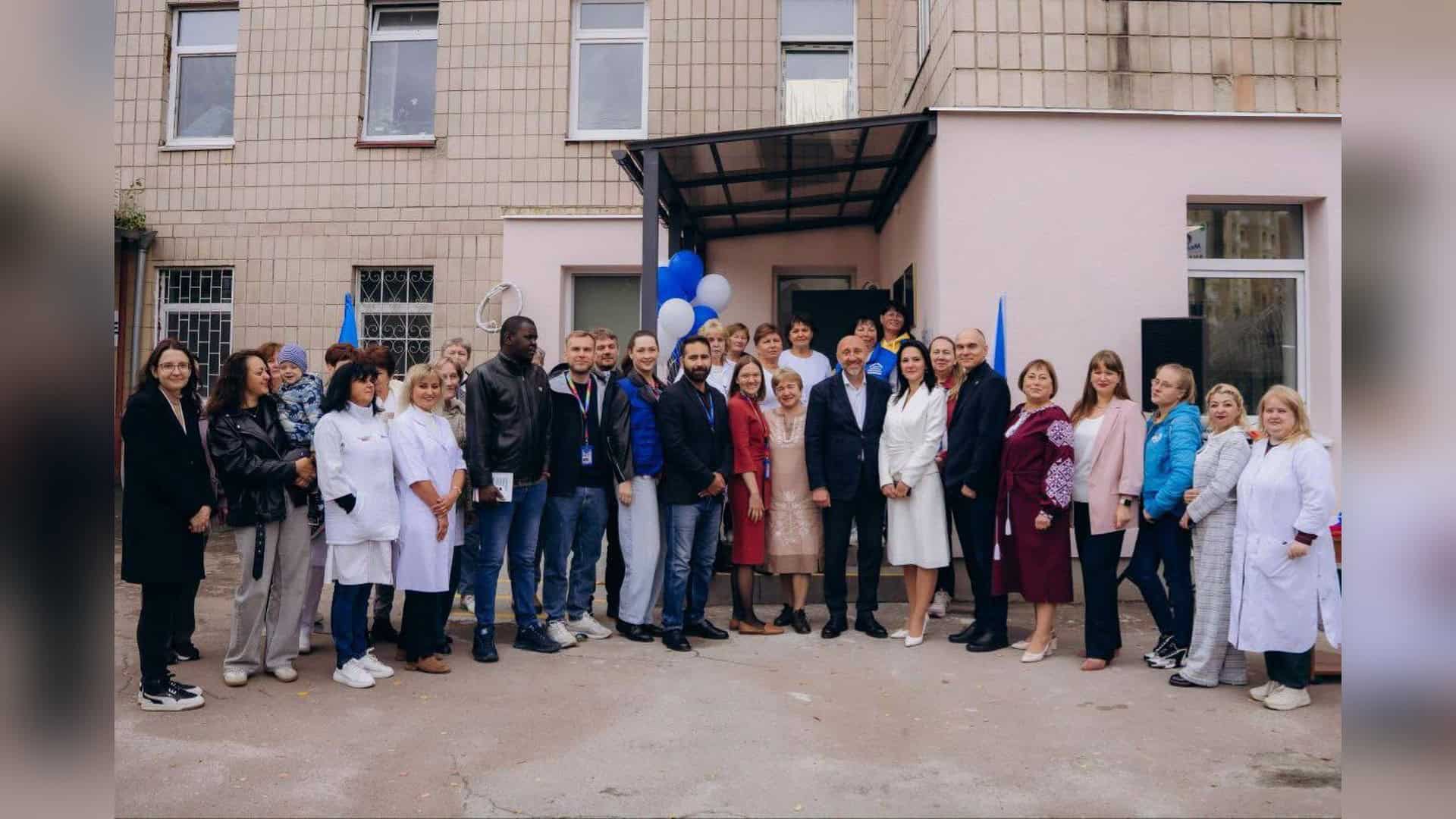 Оновлене педіатричне відділення Бородянського центру первинної медико-санітарної допомоги, де обслуговують 3 823 дитини