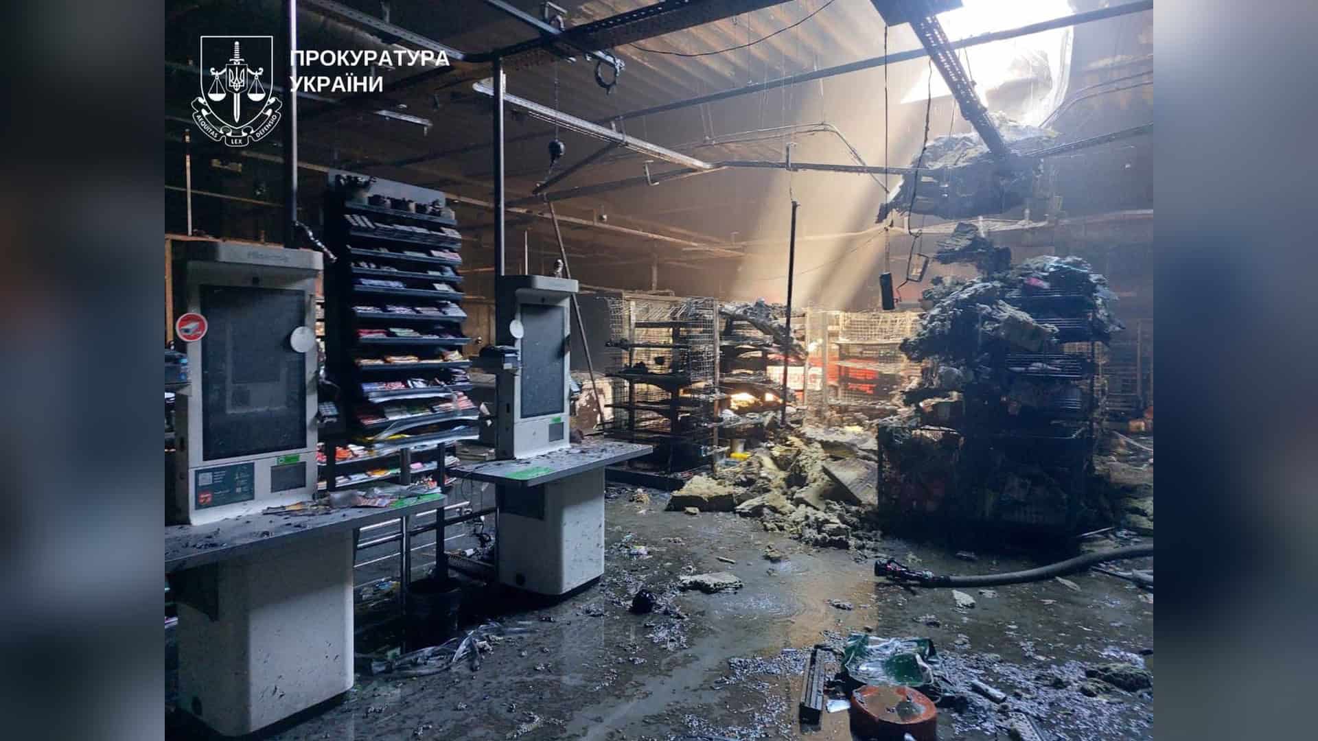 Повітря погіршало у Вишгороді, Василькові, Обухові та Вишневому після атаки Пошкоджений магазин у селі Іванковичі Обухівського р-ну після влучання безпілотника — четверо постраждалих на Київщині