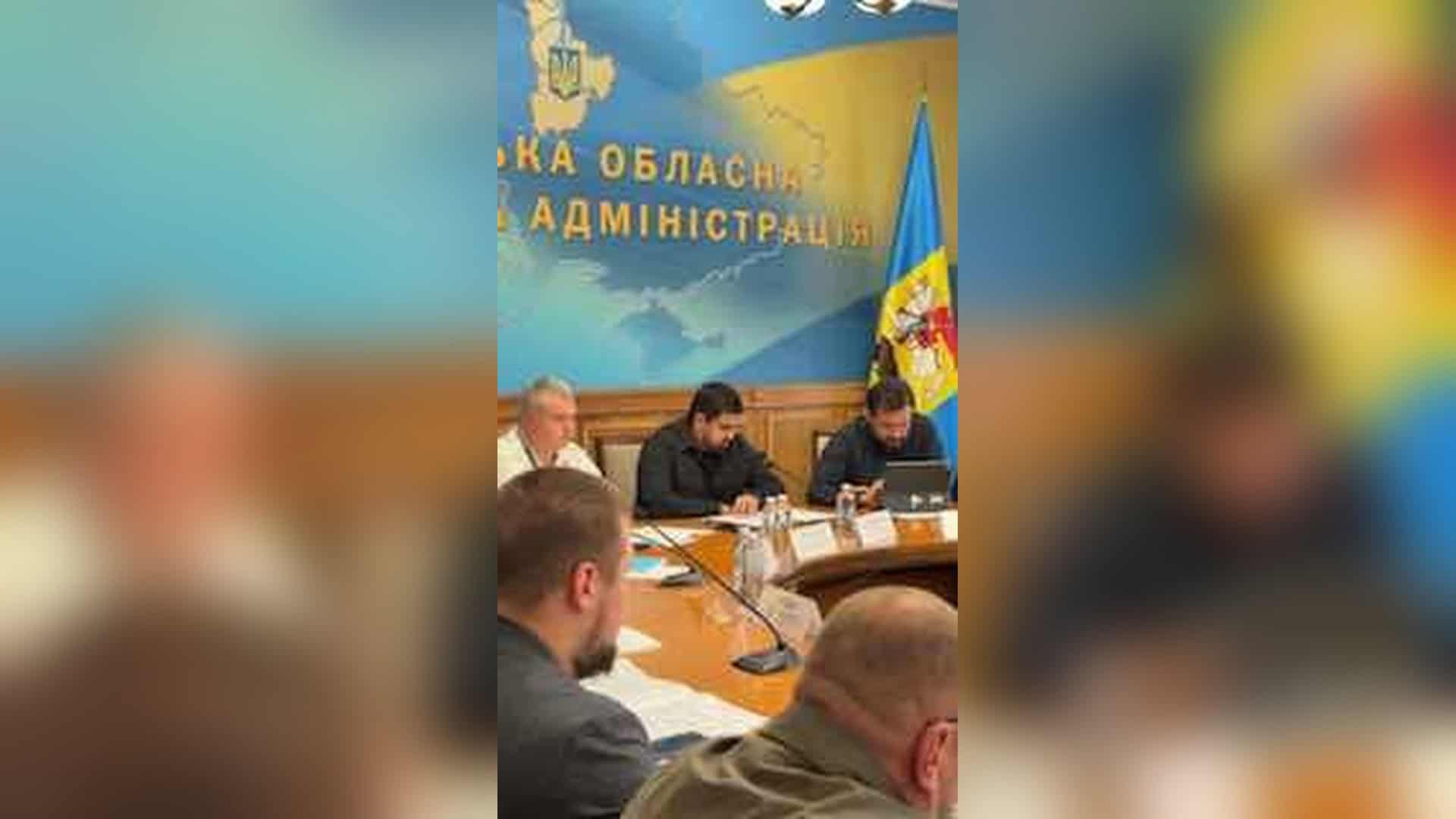 Засідання штабу Ради оборони Київської області щодо будівництва укриттів для дітей у Броварському р-ні
