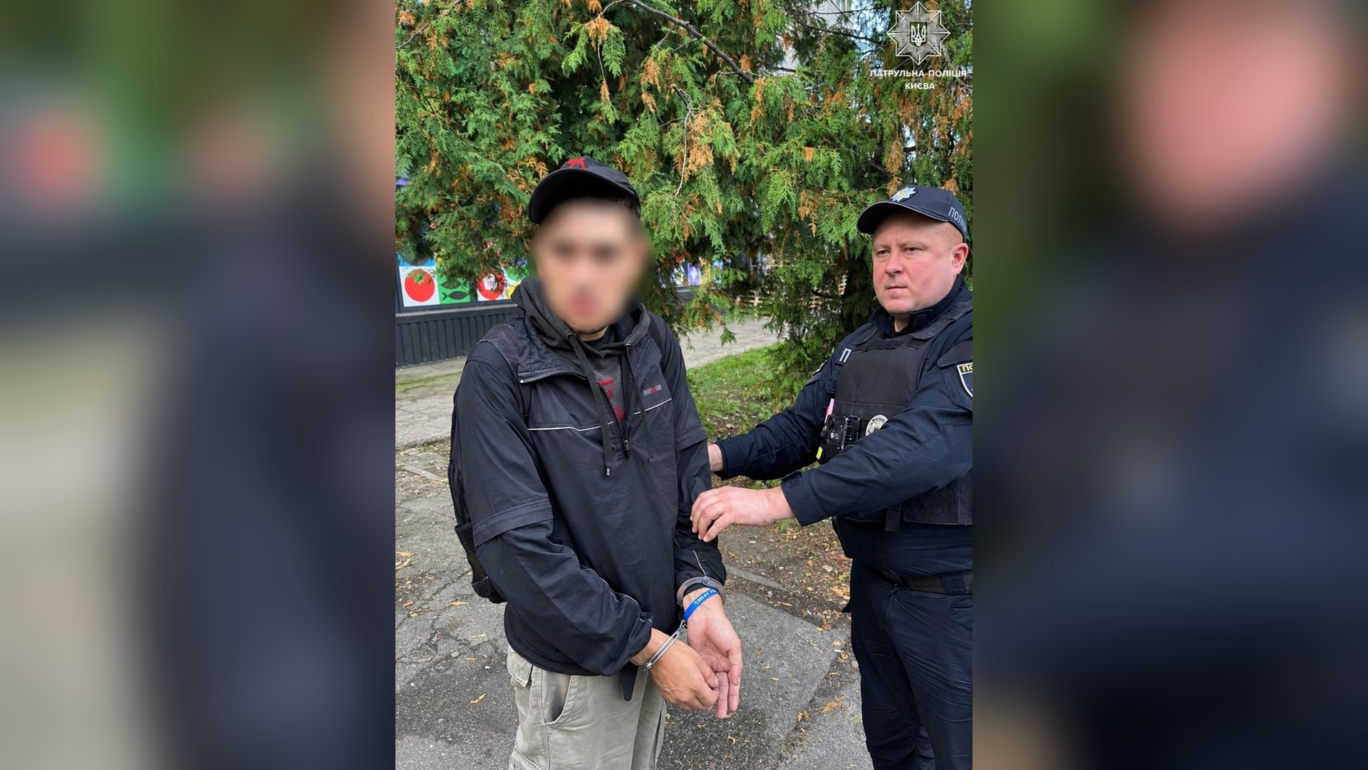Патрульні поліцейські у Солом'янському р-ні затримали підозрюваного у крадіжці велосипеда біля магазину