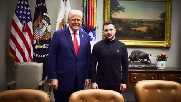 Президент України Володимир Зеленський і президент США Дональд Трамп