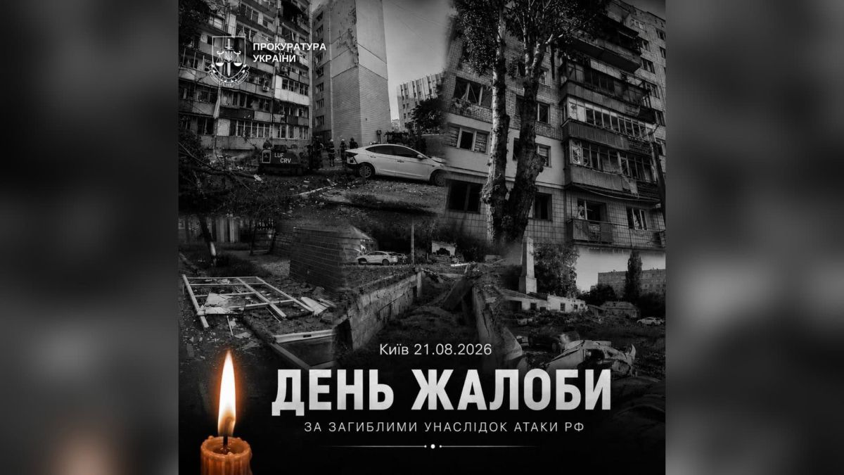 Атака на Київ 20 серпня — 16 загиблих, 38 поранених Наслідки ворожої атаки на Київ 20 серпня 2026 року — 16 людей загинули, 38 отримали травми