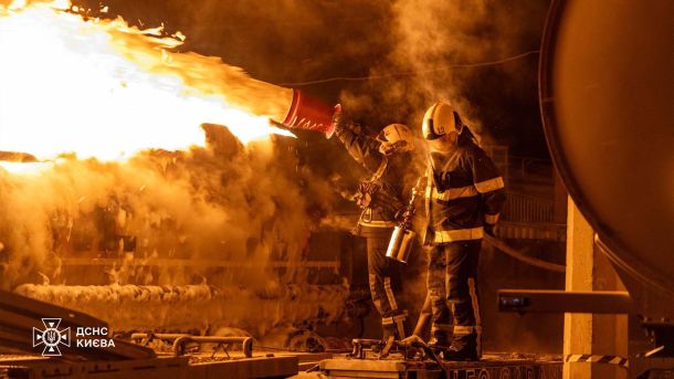 24 січня, була пошкоджена історична будівля фабрики Roshen