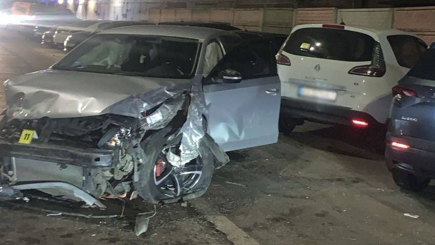 У Києві п’яний водій протаранив сім авто: є постраждалі, справу передано до суду