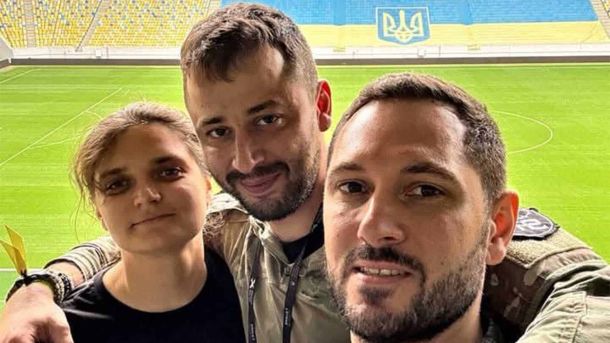 Марія Берлінська і двоє військовослужбовців