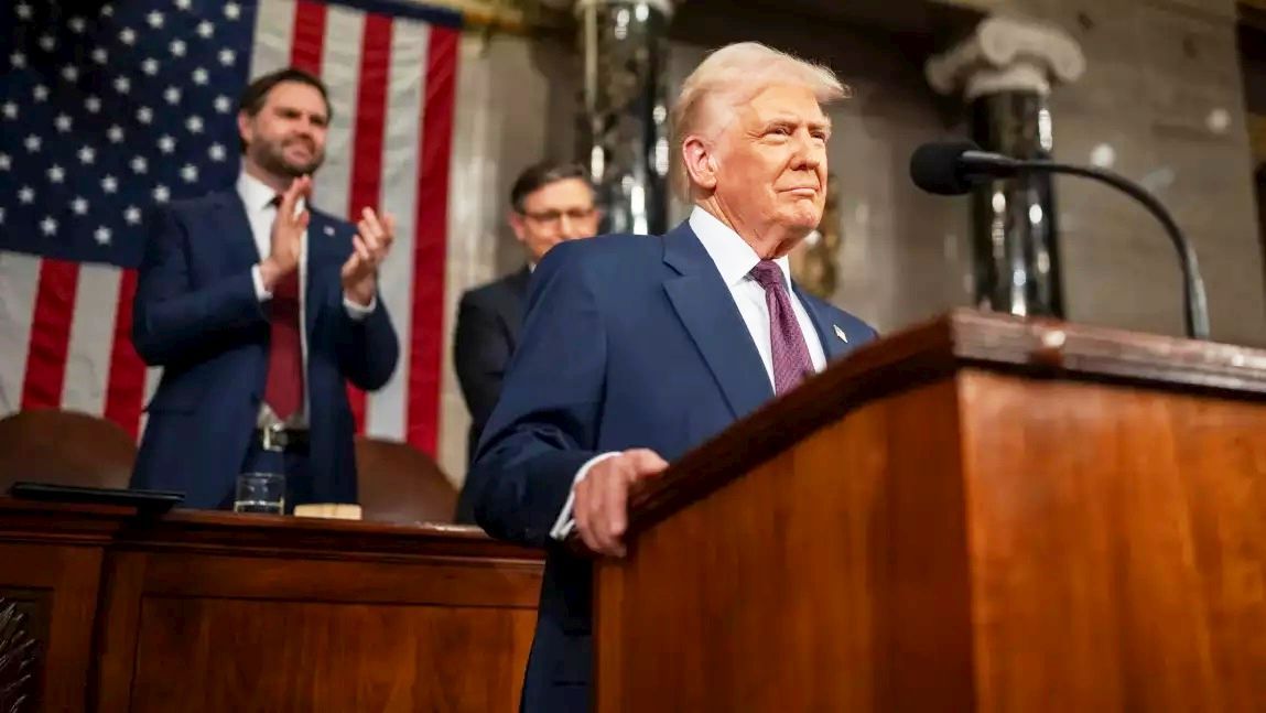 AP: Сім висновків із першого звернення Трампа до Конгресу після повернення в Білий дім