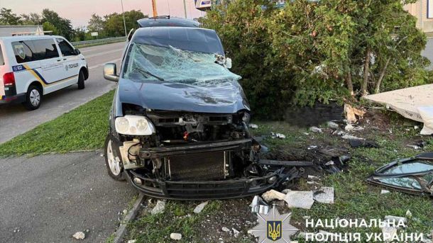 На Київщині п’яний водій спричинив смертельну ДТП: загинув пасажир