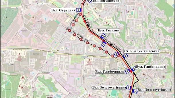 Пожежа у 6-поверховій будівлі на Солом'янці: уражено три райони міста Тролейбуси №23, 28 і 31 у Києві змінять маршрути з 1 по 24 серпня через реконструкцію на вулиці Деревлянській