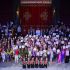Юні артисти та учасники фестивалю на манежі Національного цирку України під час фестивалю «Кубок Золотих Воріт» у Національному цирку України в Києві