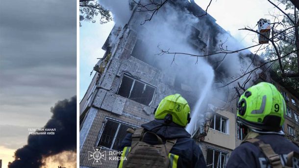 ЖК «Львівський» у Борщагівці зруйнований: 17 поранених, серед них діти Наслідки російського повітряного удару