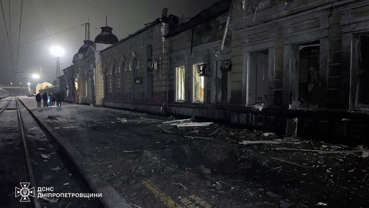 Пошкоджена історична будівля