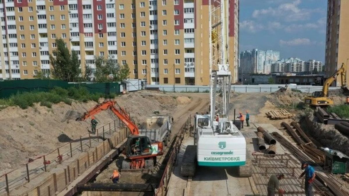 Київський метрополітен вимагає повернути 3,7 мільярда за недобудоване метро на Виноградар Будівництво метрополітену