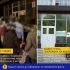 Головні новини Києва | Kyiv.News Порівняльний колаж: кадр з фейкового відео зі скупченням людей біля нібито входу в метро і фото реальної будівлі — вхідної групи підприємства