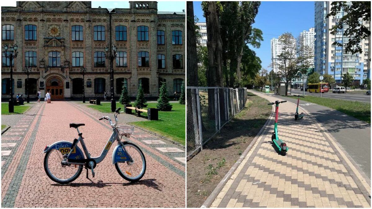 У Києві готують рішення для припинення хаосу з паркуванням електросамокатів