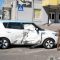 Головні новини Києва | Kyiv.News Місце смертельного зіткнення автомобіля KIA Soul і мотоцикла Geon Dakar на вулиці Васильківській у Голосіївському районі Києва — загинув 26-річний мот