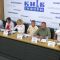 Головні новини Києва | Kyiv.News Учасники круглого столу «Актуальні питання збереження культурної спадщини» за столом у пресцентрі КИЇВінформ у Києві