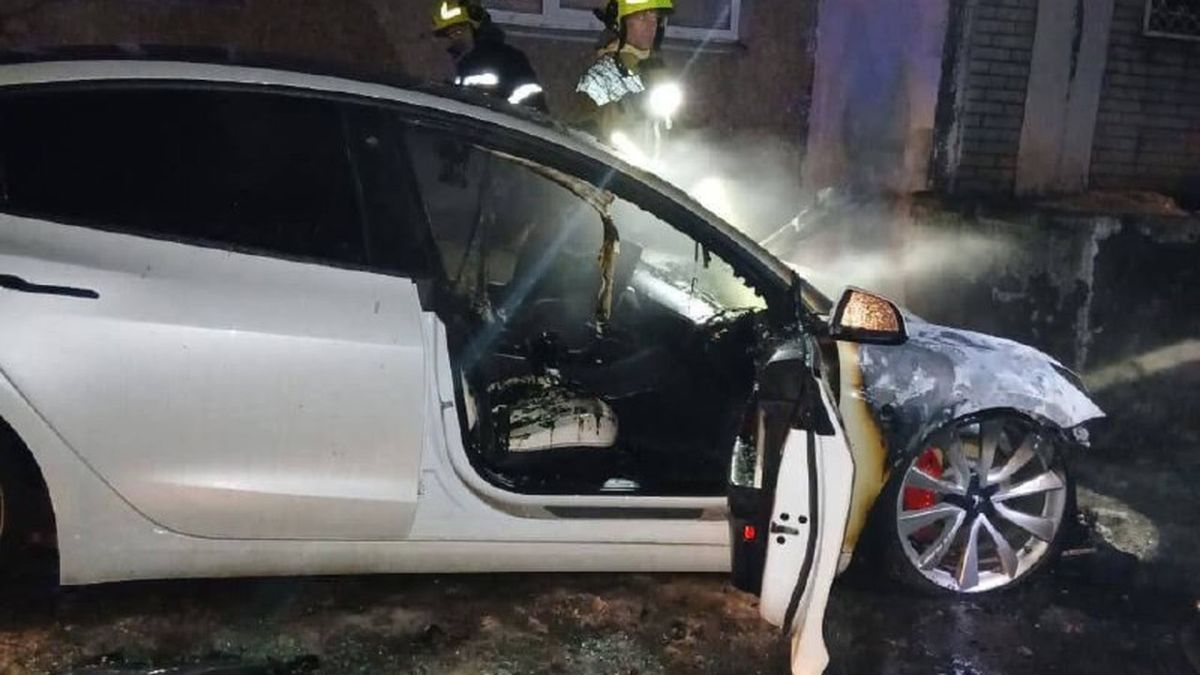 Двоє киян постануть перед судом за підпал Tesla у Святошинсь