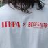 Напис ІСКРА х Beefeater London на футболці учасника фестивалю ICKPA