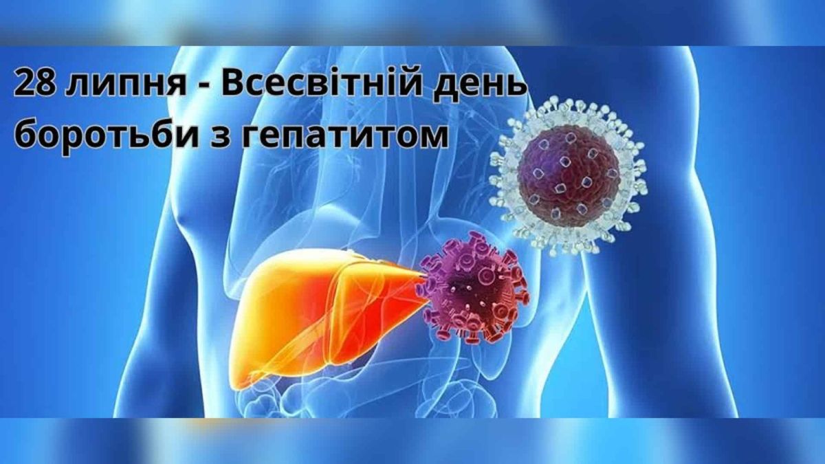 Київ запрошує на безоплатне тестування на гепатити В і С до 2 серпня Ілюстрація до Всесвітнього дня боротьби з гепатитом 28 липня: печінка людини та віруси гепатиту
