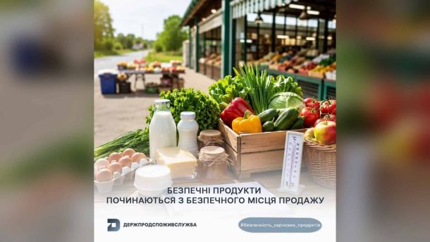 У Києві викрили заволодіння 10,4 млн грн «Центренерго» через підроблені труби Свіжі овочі, молочні продукти та яйця на прилавку ринку — інфографіка Держпродспоживслужби про безпечність харчових продуктів