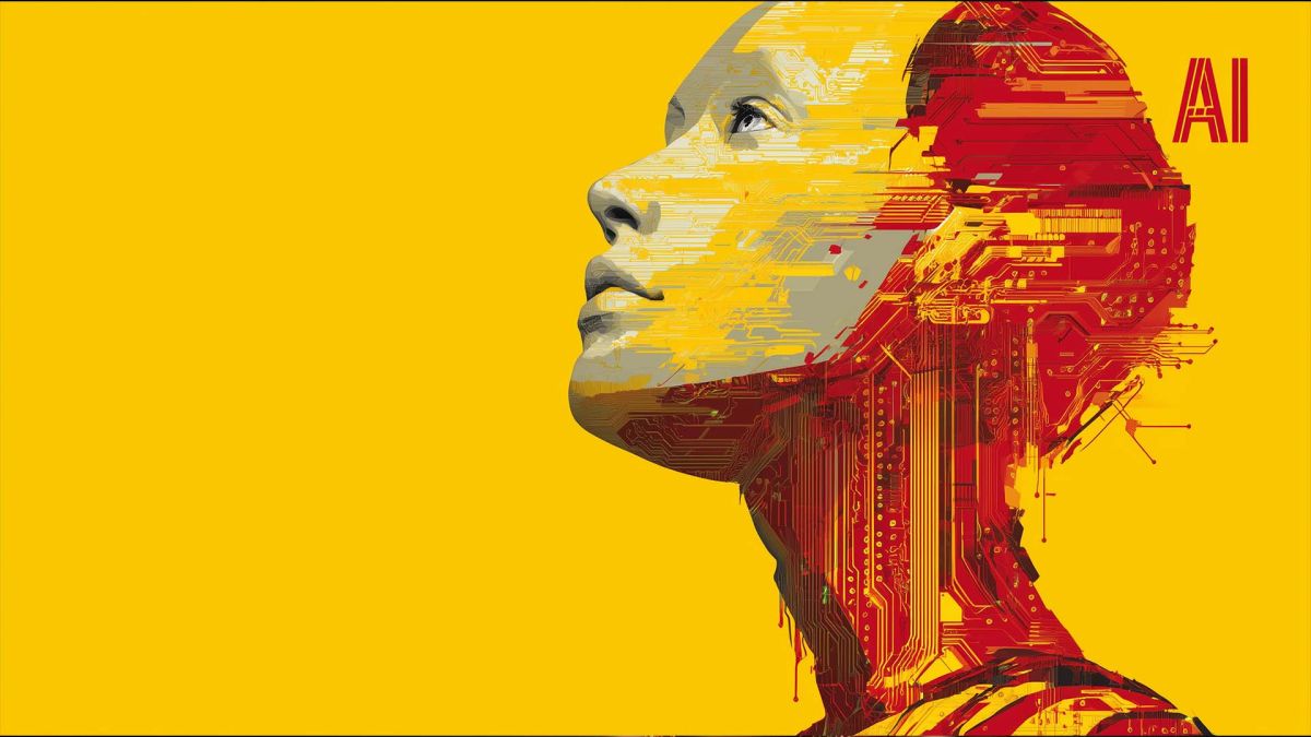 Зображення ШІ у вигляді людини