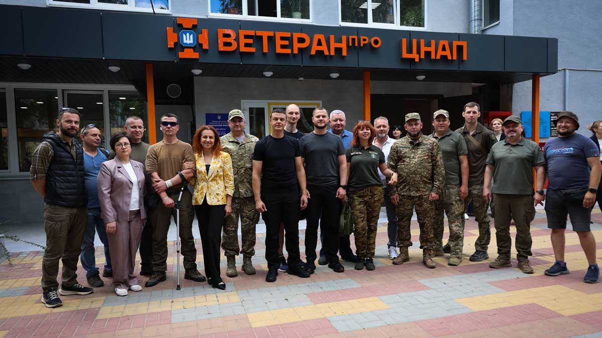 У Білій Церкві відкрили ветеранський хаб VETERAN PRO