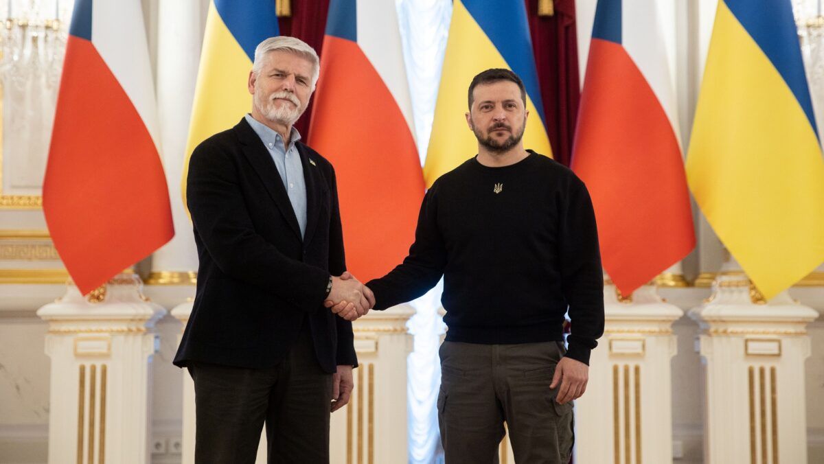 Володимир Зеленський і Петр Павел