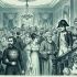 Костюмований бал у лондонському особняку 1880-х років у стилі старовинної гравюри