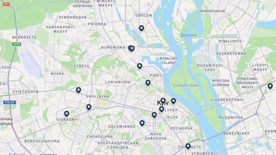 У Києві та області запустили мапу для відновлення ветеранів і ветеранок: уже понад 30 локацій