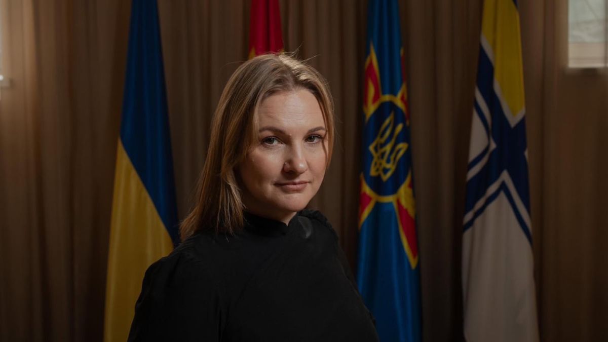 Військовий омбудсман Ольга Решетилова під час інтерв'ю про мобілізацію та терміни служби