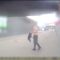 Кадр з відео патрульної поліції Києва — затримання порушника