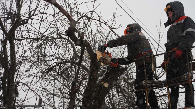 Лінії електропередачі ДТЕК Київські регіональні електромережі — наслідки штормової негоди на Київщині 26 квітня 2026 року