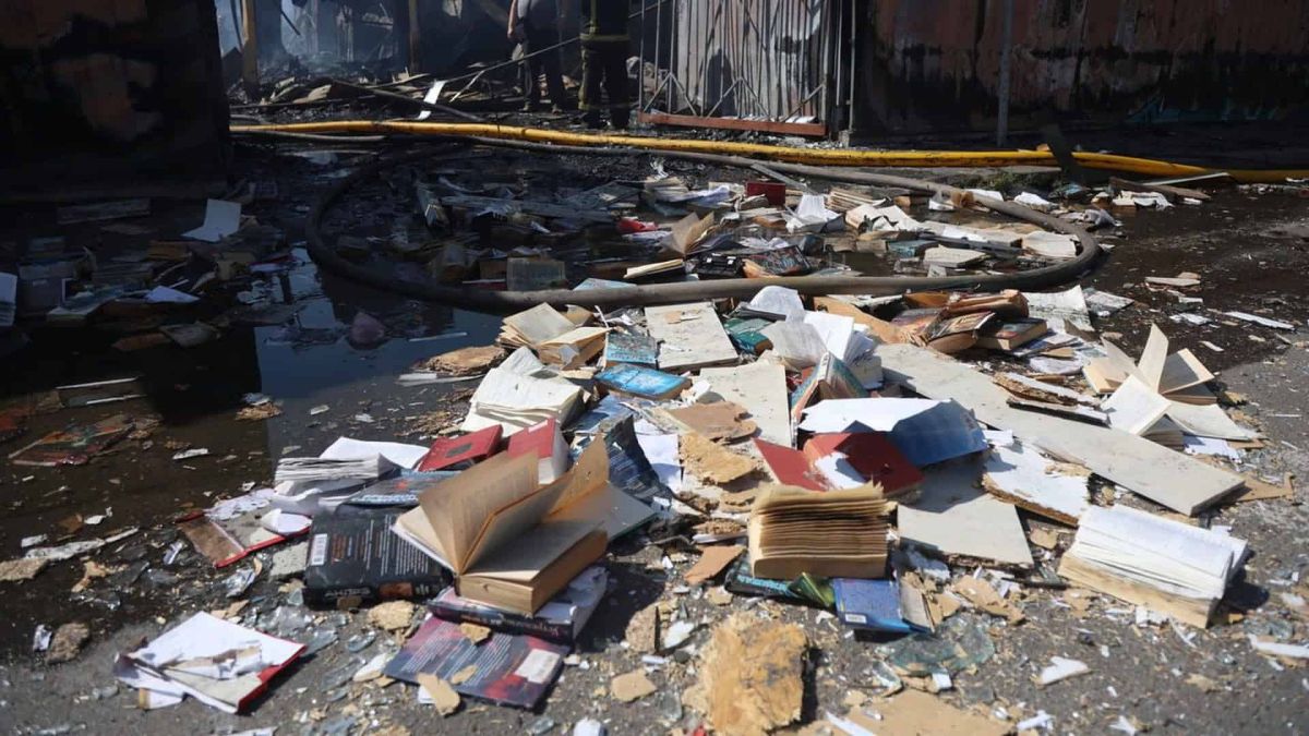 Пожежа на складі «Нової Пошти» знищила книги видавництва IPIO