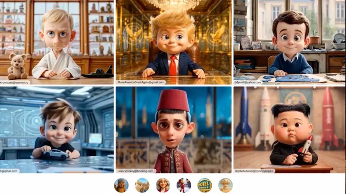 Путін запускає мультфільм із «малюками-диктаторами» для виховання ненависті до НАТО