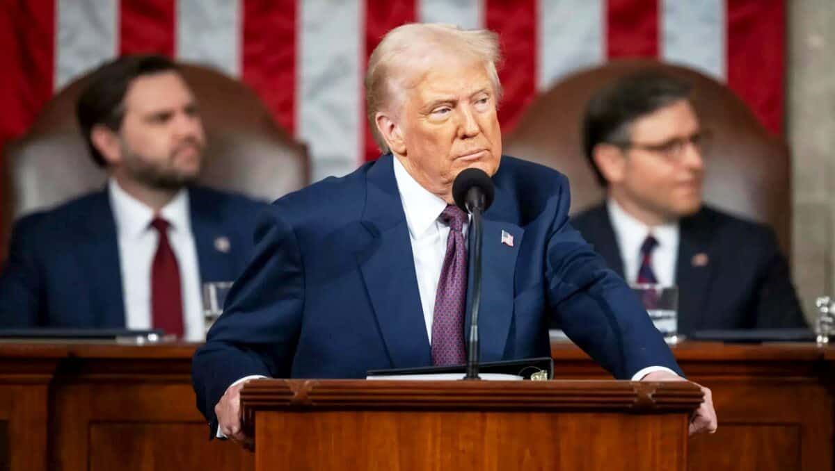 Фрагмент виступу Дональда Трампа у Конгресі про Україну (текст промови)