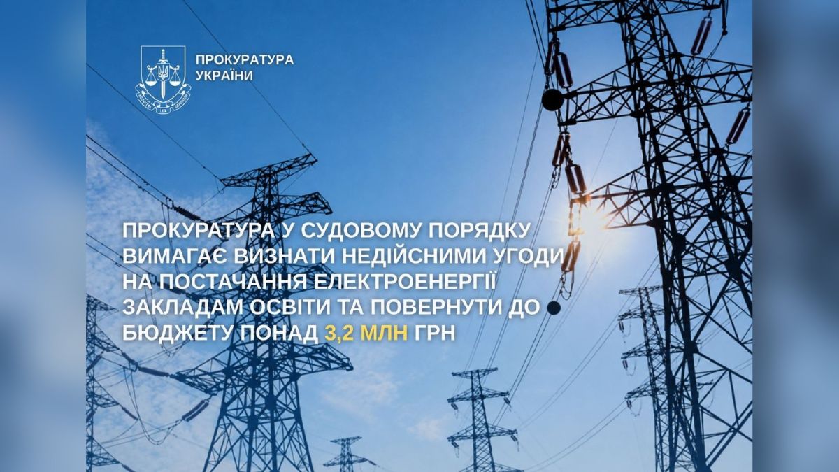 Будівля Управління освіти Шевченківської РДА у Києві — прокуратура подала позов через завищення цін на електроенергію на 3,2 млн грн