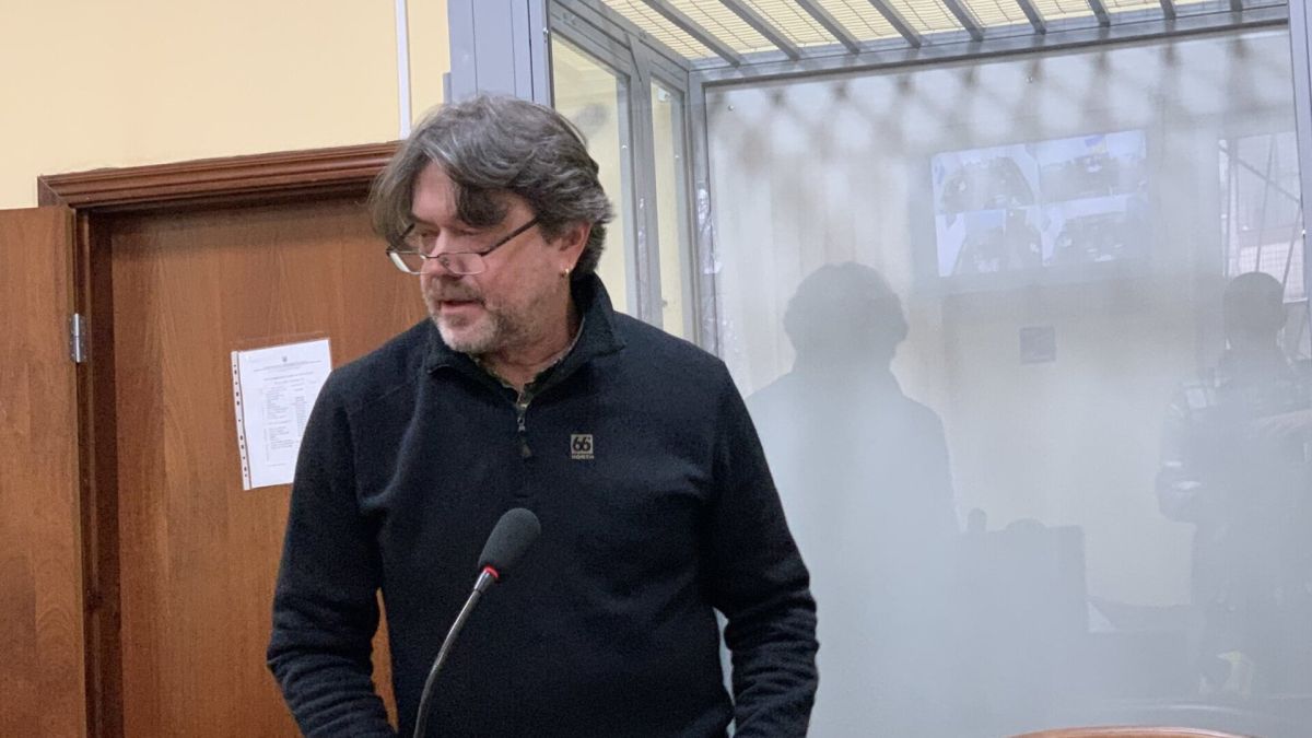 Остап Ступка: апеляція не змінила вирок за п'яну ДТП Остап Ступка під час судового засідання