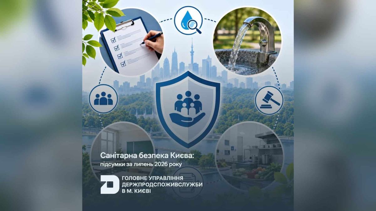 Держпродспоживслужба Києва виявила 43 порушення меню Фахівці Головного управління Держпродспоживслужби в м. Києві у липні 2025 року не погодили 43 із 69 сезонних меню для столичних закладів освіти через