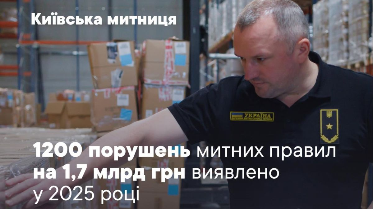 Працівник митниці за роботою