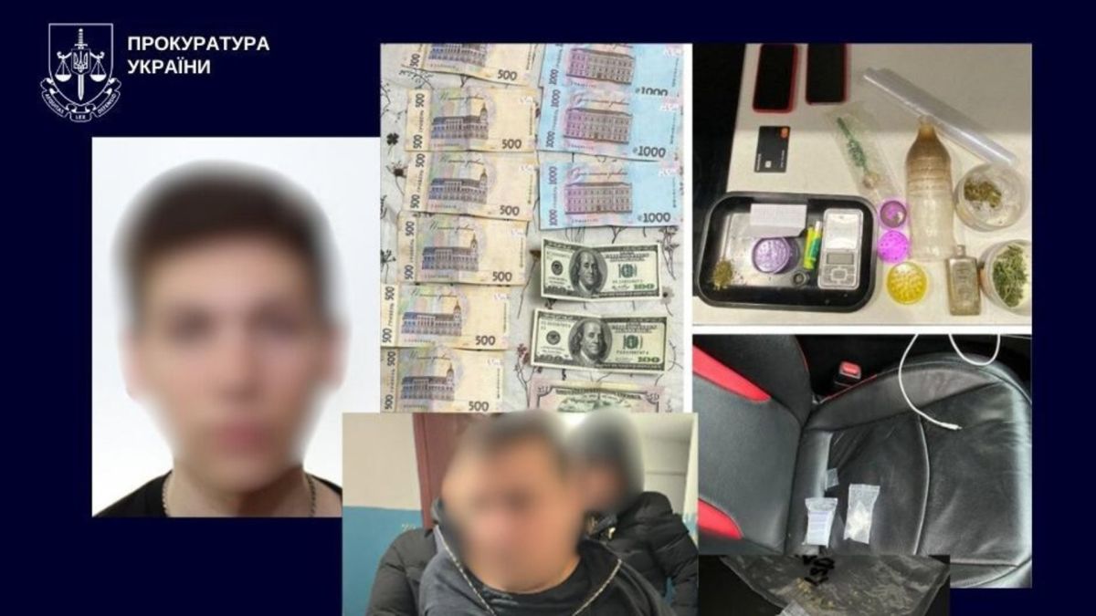 У Києві до суду передали справу про збут кокаїну та МДМА Затримані підозрювані та вилучені у них гроші