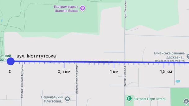 Схема перекриття доріг